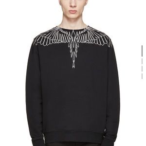 marcelo burlon county of milan sweatshirt black maipu pullover